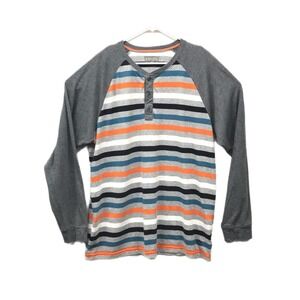 Levi's Shirt Men's XXL Long Sleeve Striped  Multicolor Colorful Springtime